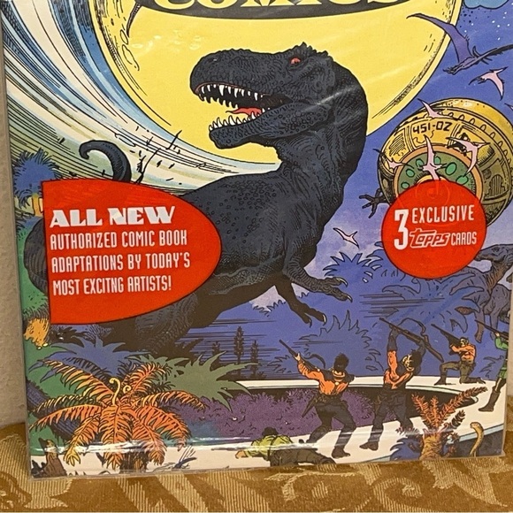 Ray Bradbury Comics #1 All Dinosaur Issue Sealed With Cards 1993 Topps Comics - Picture 7 of 10